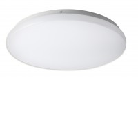 PITAR R Stropní svítidlo, těleso kov, povrch bílá, difuzor plast opál, LED 12W/1080lm, 18W/1620lm, 36W/3240lm, neutrální 4000K, 230V, IP20, rozměry dle typu.