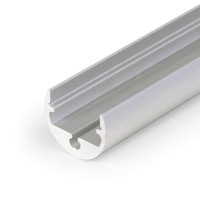 SARCI 9,7x13 Kruhový profil pro LED pásky, materiál hliník, povrch elox šedostříbrný, max šířka LED pásku w=8mm, rozměry d=13mm, délka dle typu.