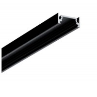 NAULT profil 18,8x8,2 Přisazený profil pro LED pásky, materiál hliník, povrch bílý/elox šedostříbrný mat/černý/surový, max šířka LED pásků w=10mm, rozměry 18,8x8,2mm, délka dle typu