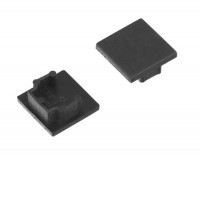 CESTR koncovka 16x16 Koncovka profilu pro LED pásky, materiál plast, povrch bílá/stříbrná/černá/šedá, 16x16mm, 1ks v balení.