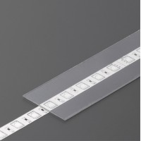 DNA9 31x0,8mm Nasouvací difuzor k profilu pro LED pásky, materiál plast PP/PC, povrch transparent/opál/matný, rozměry 23,1x0,8mm, délka dle typu.