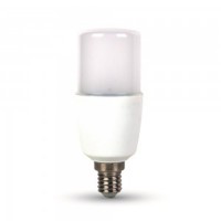 LED žárovka mini E27 8W 660LM LED žárovka, těleso plast bílá, difuzor plast opál, LED 8W, teplá 3000K, nebo neutrální 4000K, nebo denní 6400K, 660lm, E27, Ra80, 230V, tř.1, rozměry d=37mm, h=115mm