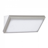 TRIAN LED 12W 20W IP65 230V Nástěnné venkovní svítidlo, těleso plast, povrch šedá, difuzor plast opál, LED 12W, 20W, teplá 3000K, neutrální 4000K, denní 6400K, Ra80, 230V, IP65, rozměry dle typu