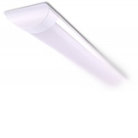 BATTEN LED 10W 20W 40W 50W 60W IP20 Přisazené svítidlo, těleso hliník, povrch bílá, difuzor plast prismatický, LED 10W, 20W, 40W, 50W, 60W, 120lm/W teplá 3000K, neutrální 4000K, denní 6400K, Ra80, 230V, IP20, rozměry dle typu