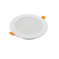 FUGA R 5W/8W/12W/18W/24W, IP44 Stropní podhledové svítidlo, kruhové, těleso plast bílá, difuzor plast opál, LED panel 5W/8W/12W/18W/24W, teplá 3000K/neutrální 4000K/denní 6000K, vyzař úhel 110°, 230V, do koupelny IP44, tř.2, rozměry dle typu.