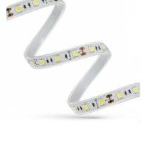 LED pásek 60LED/m, 12V, IP20 LED pásek, těleso plast, povrch bílá, 60LED, 14,4W/m, teplá 3000K nebo denní 6000K, Ra90, vyzařovací úhel 120°, 12V, IP20, rozměry w=10mm, l=5000mm, cena za 1m