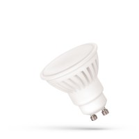 LED SMD 10W GU10 ES50 Světelný zdroj bodová žárovka LED 10W, 920lm, GU10 ES50, neutrální 4000K, vyzařovací úhel 110°, Ra82, 230V, povrch bílá, rozměry d=50mm l=56mm