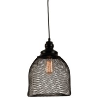 HERTRON4 PENDANT 1X40W E27 Závěsné svítidlo, těleso kov, stínítko kov, povrch lak černá mat, pro žárovku 1x40W, E27, 230V, IP20, tř.1. rozměry stínítko d=250mm h=310mm, včetně závěsu l=1200mm, lze zkrátit