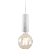 AMARABLE PENDANT 1X40W E27 Závěsné svítidlo závěsný kabel s objímkou, základna mramor, těleso mramor, pro žárovku 1x40W, E27, 230V, IP20, tř.1. rozměry těleso d=60mm h=150mm včetně závěsu l=1000mm, lze zkrátit