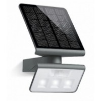 LED SOLAR senzor 1 Nástěnné venkovní svítidlo plast povrch černá antracit, šedostříbrná, bílá, PIR senzor pohybu, záběr 140°, dosah 8m, LED 1,2W neutr bílá 4000K, 150lm, napájení solární panel, IP44, 187x298x189mm