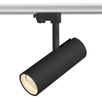 CANDY LED 20W Bodové svítidlo, těleso hliník, povrch černá, šedostříbrná, bílá LED 20W, 30W, 40W, teplá 3000K, neutrální 4000K, denní 5000K, vyzař úh 12° 24° 36°, Ra80, 230V, IP20, rozměry dle typu, vč 3F adaptéru NORDIC ALUMINIUM, EUTRAC