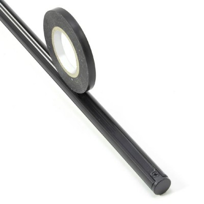 MIKADO tape Lepící páska, barva černá, role 18m, šířky 7mm, pro překrytí bílých částí