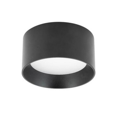 VAMLO PL 10W/18W Stropní přisazené svítidlo, těleso kov, povrch bílá/černá, difuzor plast opál, LED 10W/18W, teplá 3000K/neutrální 4000K, vyzař. úhel 100°, Ra90, 230V, IP40, tř.1, rozměry dle typu.