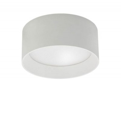 VAMLO PL 10W Stropní přisazené svítidlo, těleso kov, povrch bílá, difuzor plast opál, LED 10W, 1050lm, neutrální 4000K, vyzař. úhel 100°, Ra90, 230V, IP40, tř.1, rozměry d=120mm, h=63,5mm.