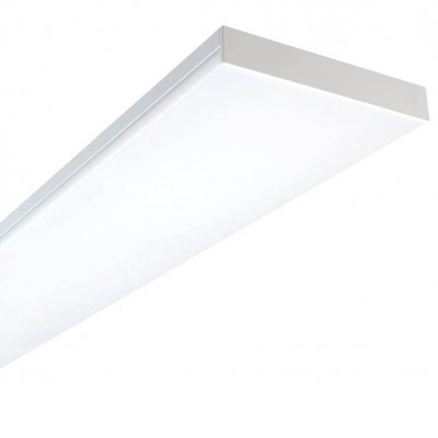 CHELTEN LED Stropní přisazené svítidlo, těleso hliník, povrch bílá mat, difuzor plast opál, LED 48W, 6160lm, neutrální 4000K, 230V, IP20, Ra80, tř.1, rozměry 1200x120x45mm