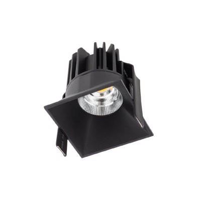 VIANUS LED 15W 700MA Stropní, podhledové, bodové, komínkové svítidlo, materiál hliník, povrch bílá/zlatá/černá, krycí sklo čiré, LED 15W, teplá 3000K/neutrální 4000K, 700mA, vyzař. úhel 50°, IP20, Ra80/Ra90, tř.3, 74x74x82mm, trafo samostatně