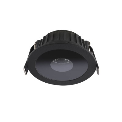 HELENS LED 13W Podhledové svítidlo, materiál hliník, povrch bílá mat/černá mat, difuzor sklo opál s čirým kulatým středním prvkem, LED 13W, 1190/1270lm, teplá 3000K/neutrální 4000K, 230V, IP20, Ra90, tř.2, rozměry d=92mm, h=44mm.