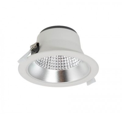 FRITZ BI 15W/20W/28W/35W CCT Podhledové bodové svítidlo, těleso kov, povrch bílá, LED 15W/20W/28W/35W, přepínačem nastav. CCT teplota teplá 3000K- denní 6000K, vyzař. úhel 60°, UGR<19, Ra90, 230V, IP54/IP20, tř.2, rozměry dle typu.