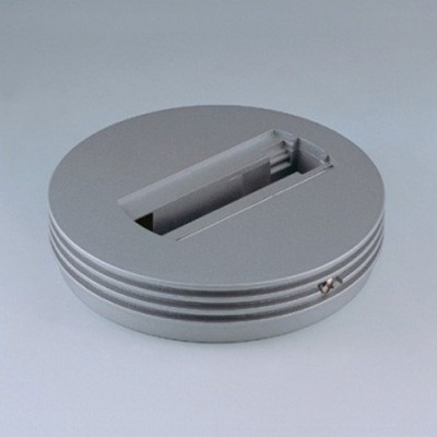 MESSA ADAPTÉR PRO 1F LIŠTY Stropní adaptér napájení pro 1-fázové lišty, materiál hliník, povrch šedostříbrná, 230V, IP20, tř.1, rozměry d=120mm, h=25mm