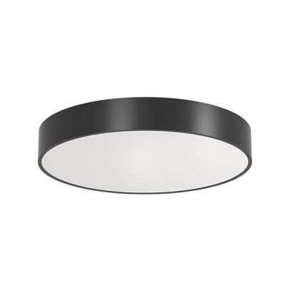 NERESIOLA LED kruh Stropní/závěsné svítidlo, materiál hliník bílá, nebo černá, difuzor plast opál, LED 40W/50W/60W/80W/100W, teplá 3000K, nebo neutrální 4000K, nebo CCT 3000K/4000K/6000K, 230V, Ra80, IP20, tř.1, rozměry dle typu, bez závěsu