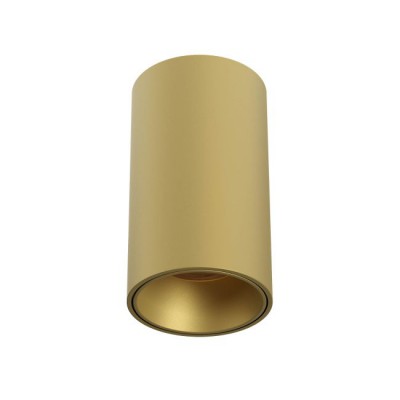 VODIX R 5W IP40 Stropní, přisazené, bodové svítidlo, základna hliník, povrch zlatá, LED 5W, 532lm, teplá 3000K, vyzař. úhel 36°, UGR<16, Ra92, 230V, IP40, tř.1, rozměry d=40mm, h=70mm.