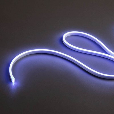 FERENTO LED neon 8W/m, barevný IP67 6mm LED neon, bočně tvarovatelný, 8W/m, modrá, 320lm/m, 24V, 120LED/m, IP67, tř.3, rozměry w=6mm, délka l=20m, dělitelnost 100mm, cena za 1m