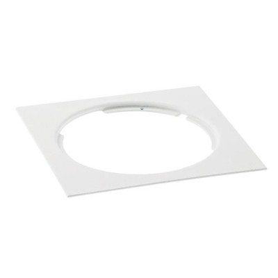 PRESSO stropní vestavné LED čtvercové Stropní, podhledové, bodové svítidlo čtvercové, těleso kov, povrch bílá, pro LED modul 12,7W, IP20, tř.3, rozměry 120x120x4,2mm, POUZE svítidlo, LED MODUL SAMOSTATNĚ