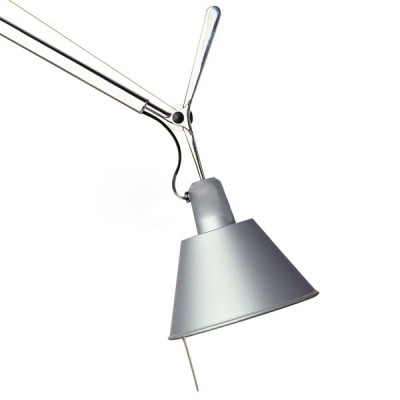 TOLOMEO DECENTRATA Stínítko svítidla materiál hliník, povrch hliník elox, d=200mm, h=115mm těleso je dodáváno zvlášť