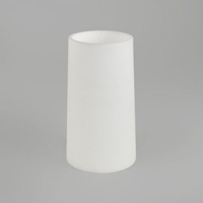 TISIS STÍNÍTKO VELKÉ Stínítko pro nástěnné svítidlo, materiál sklo, povrch opál, E27/ES, rozměry h=240mm, d=140mm, POUZE STÍNÍTKO BEZ ZÁKLADNY