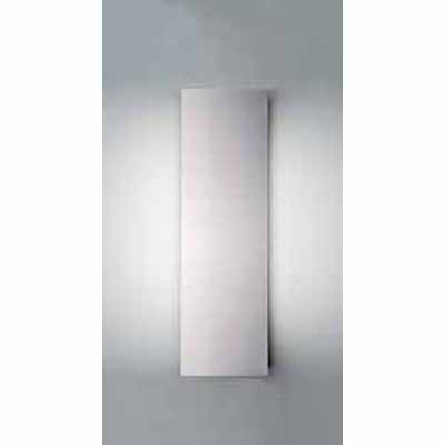 AQUARO L Nástěnné svítidlo, základna nerez, difuzor plexi bílá, pro zářivku 1x24W, 2G11, 230V, IP20, 400x120x68mm
