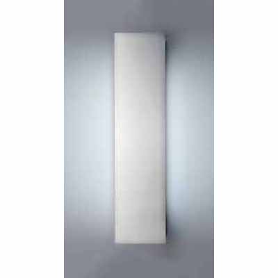 AQUARO M Nástěnné svítidlo, základna nerez, difuzor plexi bílá, pro zářivku 2x15W, G13, 230V, IP20, 500x120x68mm