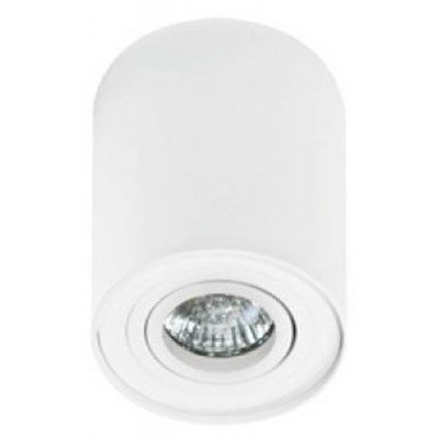BOSSE, 1x50W, GU10 Stropní, přisazené, bodové svítidlo, těleso hliník, povrch bílá, výklopný světelný zdroj +-60°, 1x50W, GU10, 230V, IP20,rozměry: d=96mm, l=120mm,