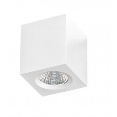 KINGSWOOD S Stropní, přisazené, bodové svítidlo, těleso hliník, povrch bílá/černá, LED 5W, 420lm, teplá 3000K, 230V, IP20, rozměry: 56x56mm, h=62mm.