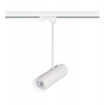 CRAIGAVON 3F Bodové svítidlo do 3F lišty, nastavitelný směr svícení, těleso hliník, povrch bílá, pro žárovku 1x35W, GU10, 230V, IP20, rozměry: d=55mm, h=370mm.