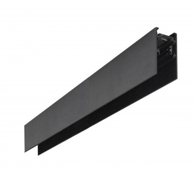 AVERTO TRACK MG, 48V Stropní lišta pro magnetický systém, materiál kov, povrch černá, 48V, rozměry 26x52mm, l=3000mm, vč. dvou koncovek.