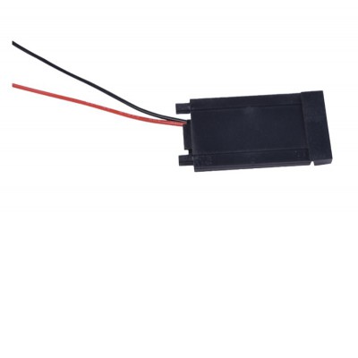 BRAUSO DRIVER connector, 48V Napájecí konektor pro magnetický systém osvětlení, materiál kov a plast, povrch černá, 48V, IP20, rozměry 25x50mm.