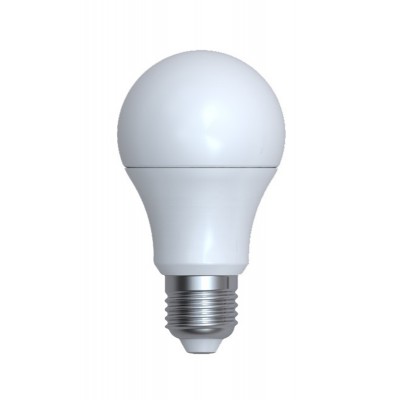 LED BULB E27 SMART Chytrá LED žárovka 9W, 810lm, E27, Ra80, vyzař. úhel 360°, 230V, pomocí aplikace Google Assistant, Amazon Alexa nastavitelná teplota CCT 2700K-6500K, stmívatelná, d=60mm, h=108mm.