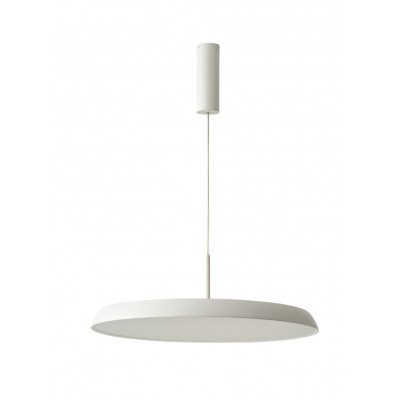 LOTRIX HL 50W CCT TRIAC Závěsné svítidlo, hliník, bílá, LED 50W, 4000lm, přepínatelná CCT teplota teplá 3000K, neutrální 4000K, denní 6000K, stmív TRIAC, Ra80, 230V, IP20, rozměry d=600mm, záv kabel l=3000mm, lze zkrátit