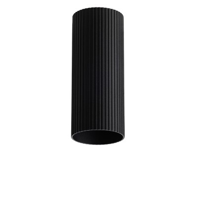 REKOM C RI Krycí váleček, materiál kov, povrch černý, drážkovaný d=55mm, l=300mm