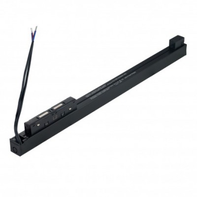 AYLO 100W+100W Napájecí zdroj pro magnetický systém, těleso plast, povrch černá, dvouokruhový 100W+100W, vstup 230V, výstup 48V, IP20, rozměry 565x44x23mm