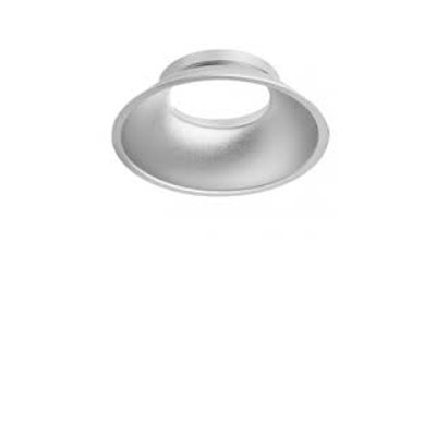 ROMAS R Rámeček kulatý pro svítidlo, materiál hliník, barva hliník, d=90mm, h=40mm, základna SAMOSTATNĚ