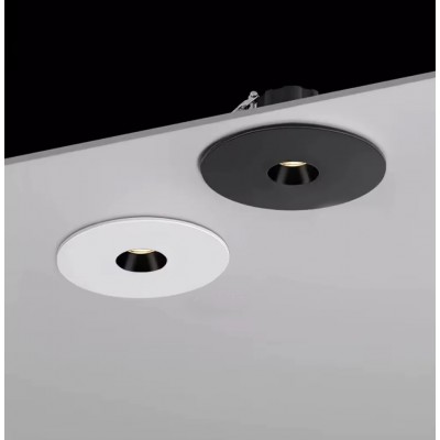DL05-MH LED  3W, 5W, 9W, 12W, SPOT Podhledové bodové svítidlo, těleso hliník, povrch čená, bílá, LED 3W, 5W, 9W, 12W, teplá 3000K, neutrální 4000K, vazařoavcí úhel 3°, 8°, 15°, 24°, Ra80, dle typu stmívání TRIAC, 230V, IP20