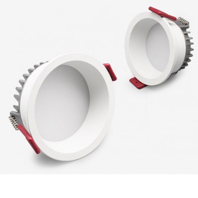 DL-XA LED 7W Podhledové svítidlo, těleso hliník, povrch bílá, difuzor opál, LED 7W, 700lm, teplá 3000K, Ra80, 230V, IP20, d=85mm, h=49mm