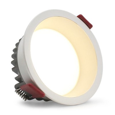 DL-XA TUYA LED 10W Podhledové svítidlo, těleso hliník, povrch bílá, difuzor opál, LED 10W, 1000lm, TUYA Zigbee, stmívatelné, nast teplota CCT teplá 3000K - denní 6000K, Ra80, 230V, IP20, d=85mm, h=49mm