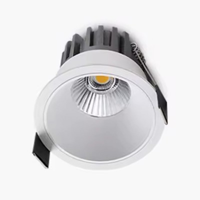 SP-XN LED 24W Podhledové bodové svítidlo, těleso hliník, rámeček bílá, komínek bílá, LED 24W, 2400lm, teplá 3000K, Ra80, 230V, IP20, d=95mm, h=95mm