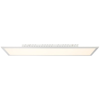 OMONO LED 60W STMÍV OBDÉLNÍK Stropní přisazené svítidlo, základna hliník, povrch broušený, difuzor plast akryl opál, LED 60W, 5000lm, CCT teplá 2700K-denní 6500K, přímé stmívání, 230V, IP20, tř.2, 55x1000x350mm, vč. dálk ovládání