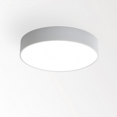 SUPERNOVA XS Stropní svítidlo, těleso hliníkový profil, povrch bílá, difuzor plast opál, LED 15W, teplá 3000K, 1580lm/cca 80W žár, stmív DALI, 230V, IP40, tř.1, d=260mm, h=60mm