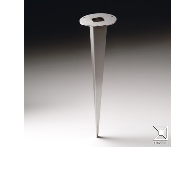 PIN 03 Bodec pro upevnění sloupkového svítidla do záhonu, materiál kov, d=108mm, l=404mm