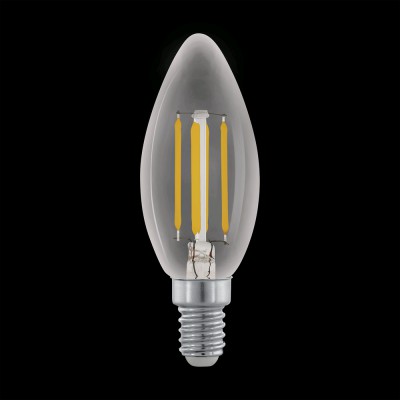 LED žárovka svíčková 3,5W E14 C35 2700K VÝPRODEJ Světelný zdroj LED, materiál sklo kov, LED 3,5W, E14, teplá 2700K, 350lm, Ra80, 17mA, 230V, životnost 25000h, rozměry d=35mm, h=98mm