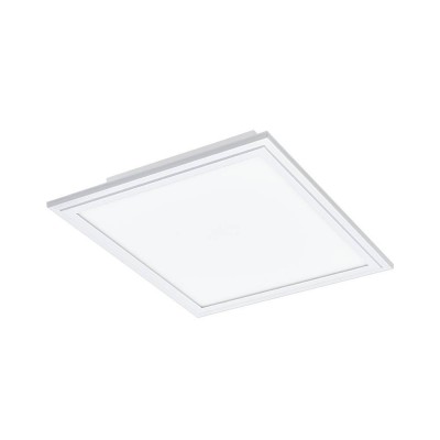 SALOBRENA-Z CONNECT-Z CCT VÝPRODEJ Stropní svítidlo, kov, bílá, difuzor plast, LED 15W, 1700lm, dálk ovl, nebo smart telefon ZigBee, stmívání, nast teplota CCT teplá 3000K - denní 6400K, Ra80, 230V IP20, rozměry 300x300x50mm